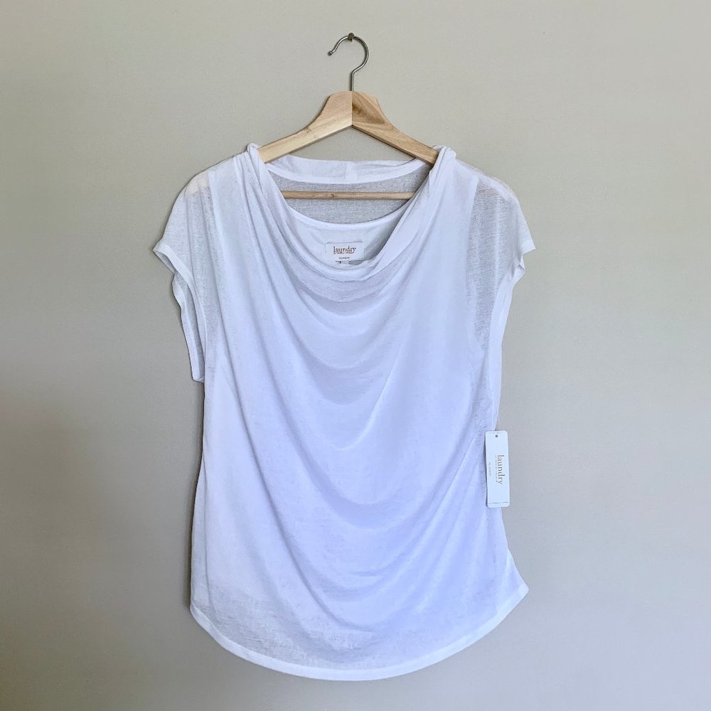 laundry by shelli segal | *NWT* drape cowl top